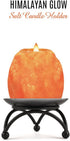Himalayan Glow Hand Carved Himalayan Salt Candle Holders - Home Decor Night Light