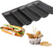 5 Loaf Silicone Bread Mold - Flexible Reusable Non-Stick Baking Mould with Perforated Forms