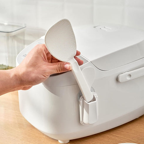Other Kitchen Storage Accessories with Suction Cup Holder Rack for Rice Potato Spoon Hook Rice Paddle Spatula Holder