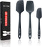 UpGood Silicone Spatula Set, High Heat Resistant Nonstick Kitchen Utensils for Cooking and Baking, 3 Pcs