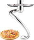 Stainless Steel Spiral Dough Hook for Kitchenaid Stand Mixer, Fits Kitchenaid Bowl, 4.5-5 Q Tilt-Head Stand Mixer