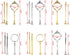 Cake Cupcake Tray Stand with Handle - 3-Tiers Round-Silver Hardware Fitting Holder, Pack of 3