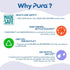 16oz/473ml Pura Sport Insulated Bottle w/Sleeve & Silicone Big Mouth Top - Stainless Steel, Warm & Cold, Leak-Proof