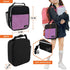 opux Premium Insulated Lunch Box, Soft School Lunch Bag for Kids, Heather Purple