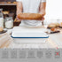 12 4.5 Inches Webake Large Enamel Bread Pan, Long Banana Bread Loaf Pan for Baking, Non-Stick Rectangle Cake Pan