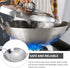 ERINGOGO Cast Iron Skillets, 10.5 Inch Metal Wok Pan, Large Handles, Cookware Sets