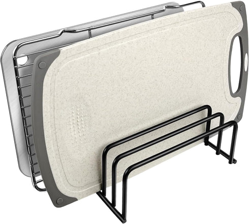Cutting Board Organizers, Cutting Board Holders and Racks for Cabinets, Bakeware Storage