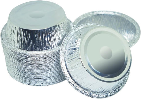 MYStar Disposable Aluminum Foil Mini Pie/Tarts Baking Cups, Pack of 70