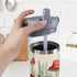 Unyopsa 30oz Mushroom Tumbler with Handle Vacuum Insulated Mushroom Cup with Lid and Straw Mushroom Gifts for Women Men
