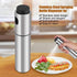 Naroote Olive Oil Sprayer, Olive Oil Spray Bottle for Cooking Stainless Steel Refillable Food- Oil Spray Bottle Vinegar