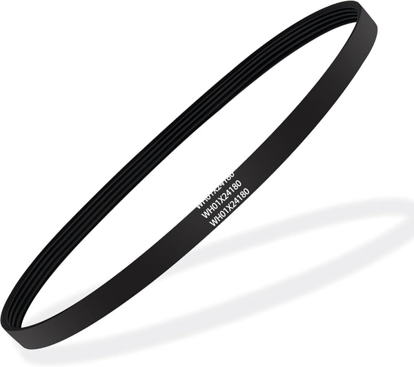 WH01X24180 Washer Drive Belt for GE Washing Machine, Replaces AP6024314, 4455970, PS11736832