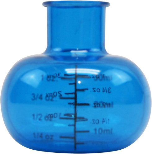 Treasure Gurus Novelty Chemistry Beaker Plastic Drink Shot Glass Set - 4 Glasses Science Flask Party Supply