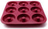Large Non-Stick Donut Pan for Baking, 9 Cavity Silicone Bagel Mold, BPA Free, 11.2 x 11.1 Inches