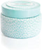 Capri Blue Volcano Printed Travel Tin Jar Candle: Luxury 8.5 oz Soy Wax Blend Scented with Tropical & Fruity Fragrance