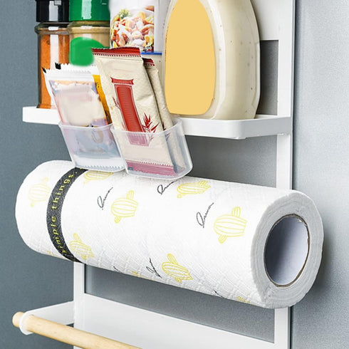 Cabilock Shelf Bracket Desktop Stand 4pcs Refrigerator Organizer Mini Fridge Organizer Fridge Side Door Holder Mini Fridge Organizer Bin Clear Plastic Shelf Bracket Desktop Stand