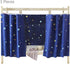 JIAHG Bunk Bed Curtains for Students Dormitory - Single Bed Tent Curtain, Blackout Cloth, Mosquito Protection