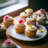 Jumbo Cupcake Liners, 300 pcs Natural Muffin Liners, Food Grade Greaseproof Paper Baking Cups for Parties.