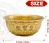 Feng Shui Treasure Basin Wealth Prosperity Bowl, Mini Brass Cornucopia Bowl for Good Luck Table Centerpieces