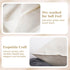 S VICTORY SYMBOL 100% Organic Linen Pillowcases, 1 Pair 20"x30", French Natural Flax Soft Basic Washed Creamy-White