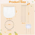 4 Jelly Strainer Stand With Reusable Staining Bags, Stainless Steel Stand With Replacement Bags for Straining Juice