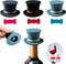 Funny Silicone Wine Stopper Caps Set - Reusable Wine Corks for Bottles, Magic Preserver Gift for Wine Lovers