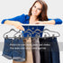 Grey Velvet Clips for Velvet Hangers - 20 PCS Non Slip Clips for Slim Velvet Hangers, Clothes-pins for Grey Hangers