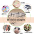 3 Pack Wire Baskets, Wall Grid Panel Hanging Storage Baskets for Kitchen, Bathroom, and Bedroom Organization