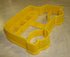 School Bus Cookie Cutter, Detailed Side View, 1 Piece, Yellow, Made in USA, PR837