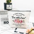 Retirement Gifts for Women, Funny Makeup Bag for Best Friends, Wife, Mom, Grandma, Coworkers, Retirees, Birthday