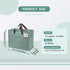 VENO 4 Pack Storage Moving Bags, Sturdy Organizer Bag with Zipper for Clothes and Bedding