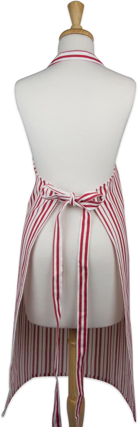 DII Kitchen Collection Striped Tomato Apron, Gourmet Chef
