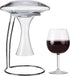 Lily's Home Wine Decanter Drying Stand with Rubber Coated Top, Includes Cleaning Brush for Standard Decanters