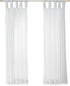 Madison Park Ceres DIY Twisted Tab Sheer Curtain - Pair Panels, Lightweight Window Treatment, 50 in x 95 in, White