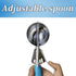 yuntop Set Set (2.48 Inch) Stainless Steel Ice Cream Scoop Dishers Scoops Cookie Scoop Food Scoop, Right Handed Scoop