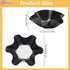 Tortilla Pan Set,4pcs Nonstick Tortilla Bowl Maker Carbon Steel Taco Salad Shell Molds for Kitchen,Microwave & Dishwasher by MJFUNTXY