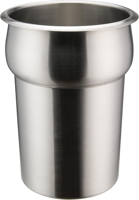 Winco INSN-2.5, 2-1/2 Qt Stainless Steel Round Inset by Winco