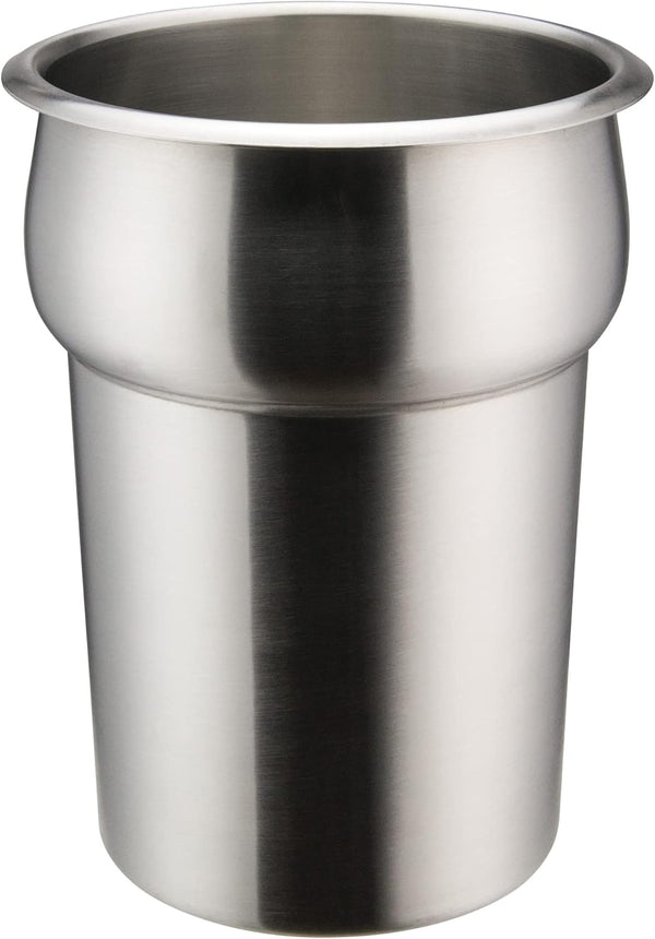Winco INSN-2.5, 2-1/2 Qt Stainless Steel Round Inset by Winco