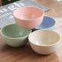 Unbreakable Cereal Bowls 24 oz - Reusable Wheat Straw Bowl - Dishwasher & Microwave Safe- BPA Free - Perfect for Cereal Reusable Dinner Bowls 4 Set, Oatmeal Salad by PUPOPIK