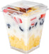 EASERCY 50 Pack 5 oz Plastic Dessert Cups with Lids, Yogurt Parfait/Appetizer Cup with Lids for Party, Mini Dessert