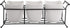 Bekith 3-Piece Ceramic Flatware Caddy with Metal Rack, White Utensil Holder Cutlery Organizer