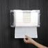 evron Countertop Paper Towel Dispenser & Wall Mount Clear One-Hand Pull C Fold Z Fold Trifold and Multifold Paper Towel