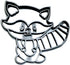 BABY RACCOON CUB WOODS FOREST ANIMAL COOKIE CUTTER, MADE IN USA