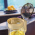 TENTA KITCHEN Oil Dispenser, Glass Bottle Cruet with No Drip Plastic Spout, 22Oz (Beige 1PC)