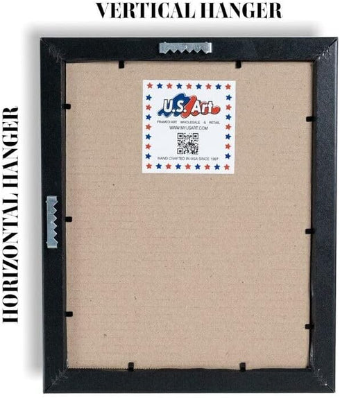 13x19-Inch Picture Frame, Smooth Wrapped Finish, Satin Black, 100% American Wood Composite MDF