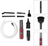 9Pcs Mini Micro Vacuum Cleaners Attachments Kit for Machine Cleaning and Car Vehicle Cleaning