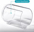3 Pack 3 oz Countertop Counter Bathroom Cup Dispenser Storage Mouthwash Cups Holder, Plastic Small Disposable Paper Cup