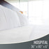 36x80x6 Inch, DMI Waterproof Mattress Protector, White, Noiseless Plastic