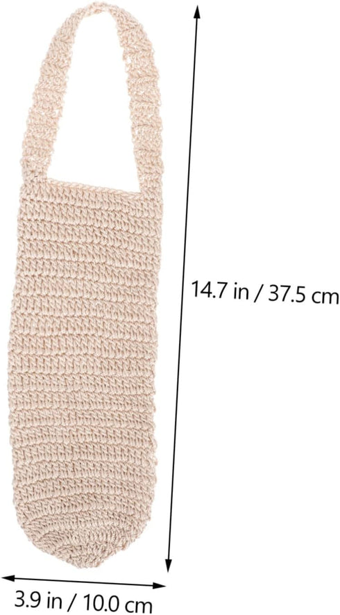 INOOMP 2pcs Woven Water Cup Cover - Portable Bottle Sleeve Holder Bag for Water Bottles