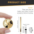 TRYMAG Small Refrigerator Magnets, 300Pcs Small Round Rare Earth Magnets, Multi-Use Tiny Neodymium Fridge Magnets, Premium Cylinder Office Magnets for Whiteboard, Crafts,Dry Erase Board, School by TRYMAG