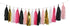 Mefuny 25PCS Hot Pink Gold Black White Party Tissue Tassels for Bridal Baby Shower, Bachelorette Birthday Supplies